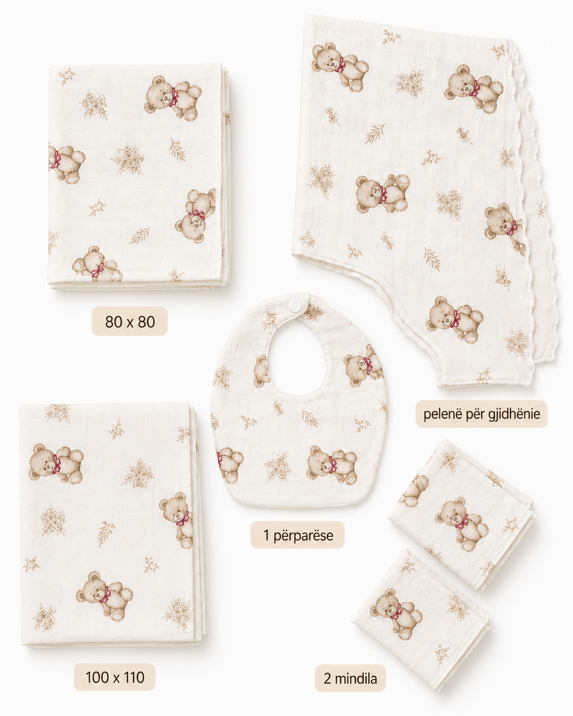 SET GIFT BABY BEAR